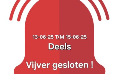 Nachtkoppel wedstrijd Vijver deels bezet !!